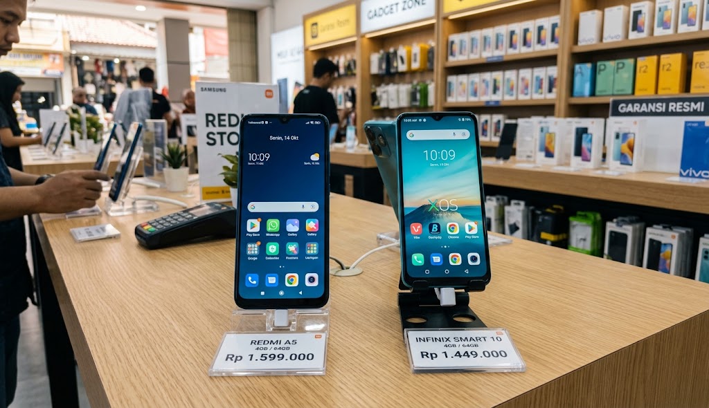 4 Pilihan HP Android Rp1 Jutaan Terbaik 2026, Anti Lag dan Baterai Awet
