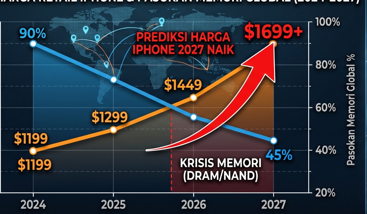 Harga iPhone 2027 Diprediksi Naik, Ternyata Ini Biangkeroknya