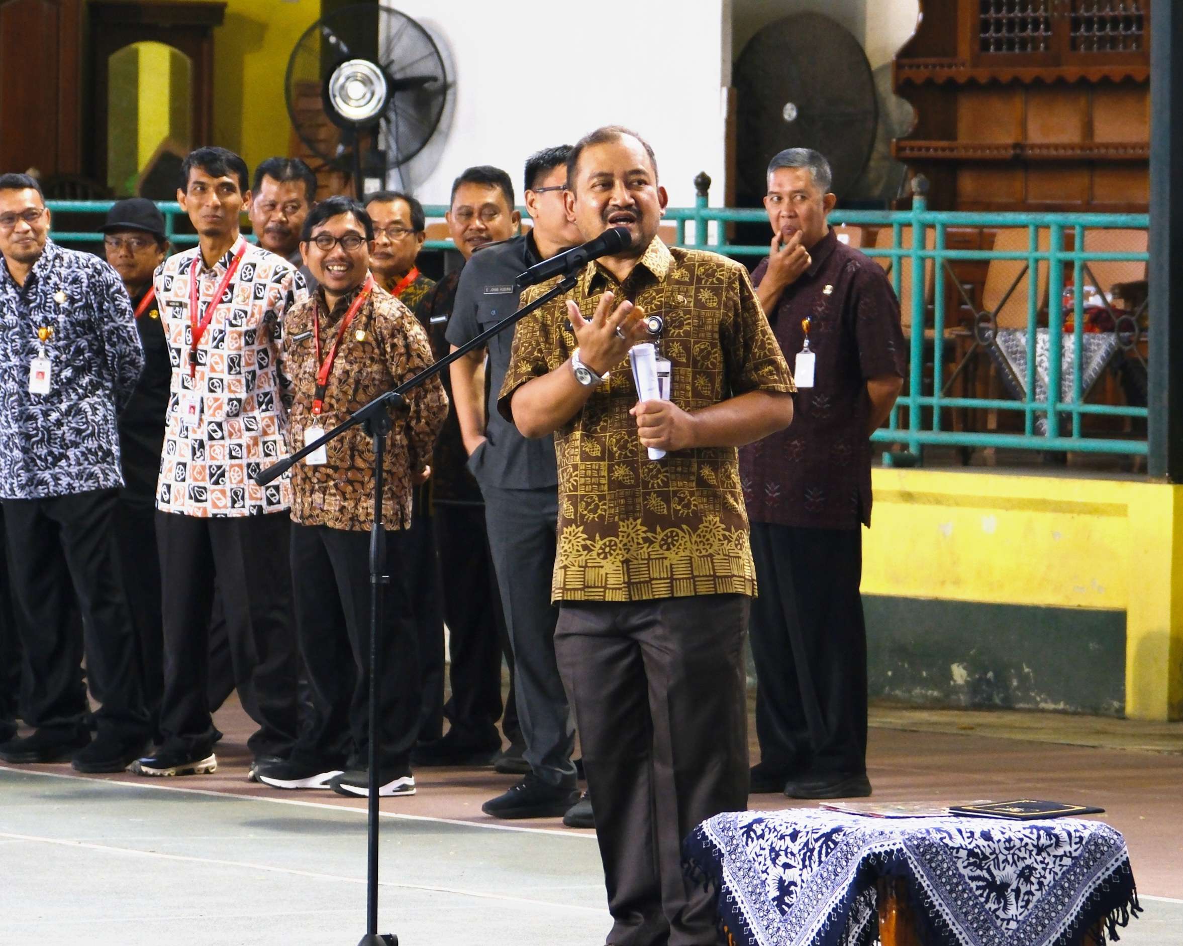 Curah Hujan Tinggi Picu Bencana di Pemalang, Bupati Anom Ingatkan ASN Responsif Layani Warga