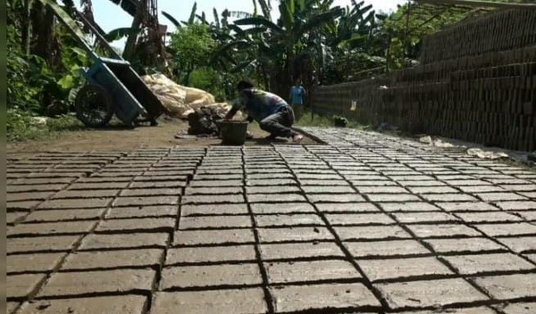 Sawah Kekeringan, Petani di Brebes Alih Profesi Jadi Perajin Batu Bata untuk Penuhi Kebutuhan Hidup