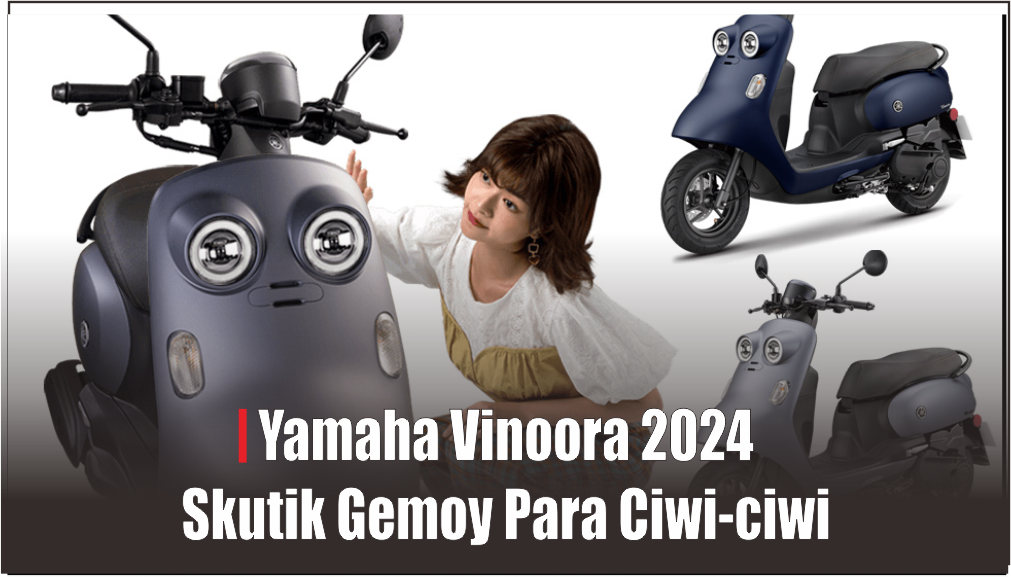 Usung Desain Neo Retro, Mampukah Yamaha Vinoora 2024 Kalahkan Honda Stylo di Segmen Skutik?