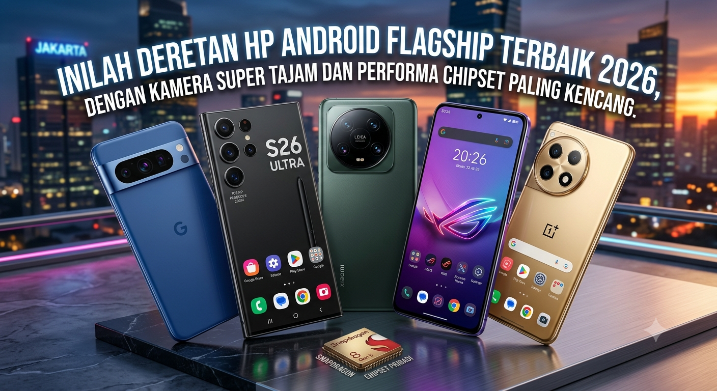 HP Android Flagship Terbaik 2026: Jangan Beli Sebelum Baca Ini!