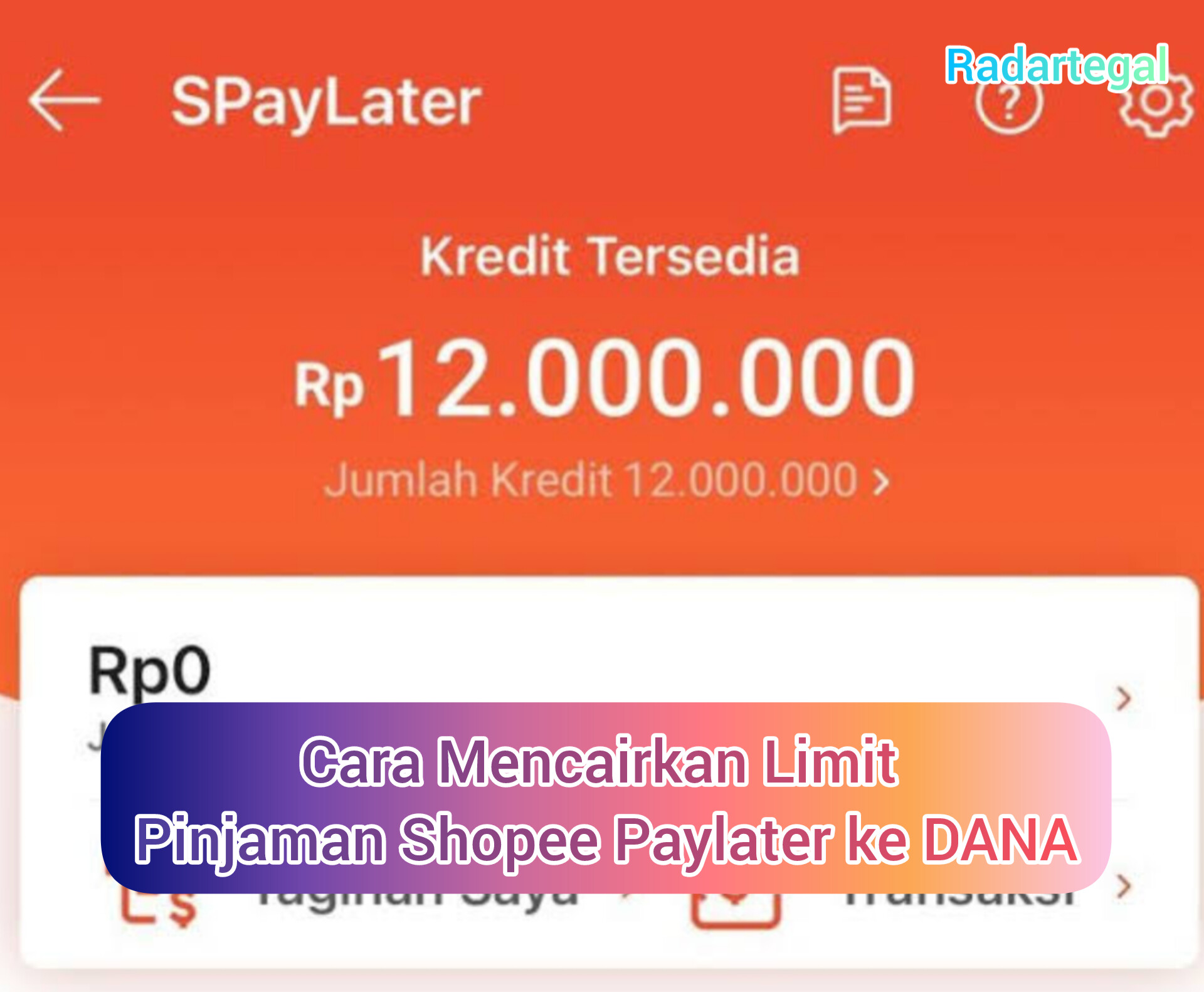 Limit Pinjaman SPayLater Bisa Jadi Saldo DANA? Begini Cara Aman dan Legalnya!