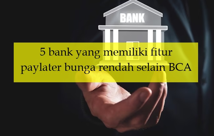 5 Bank yang Memiliki Fitur Paylater Bunga Rendah Selain BCA, Limit Pinjamannya Sampai Ratusan Juta