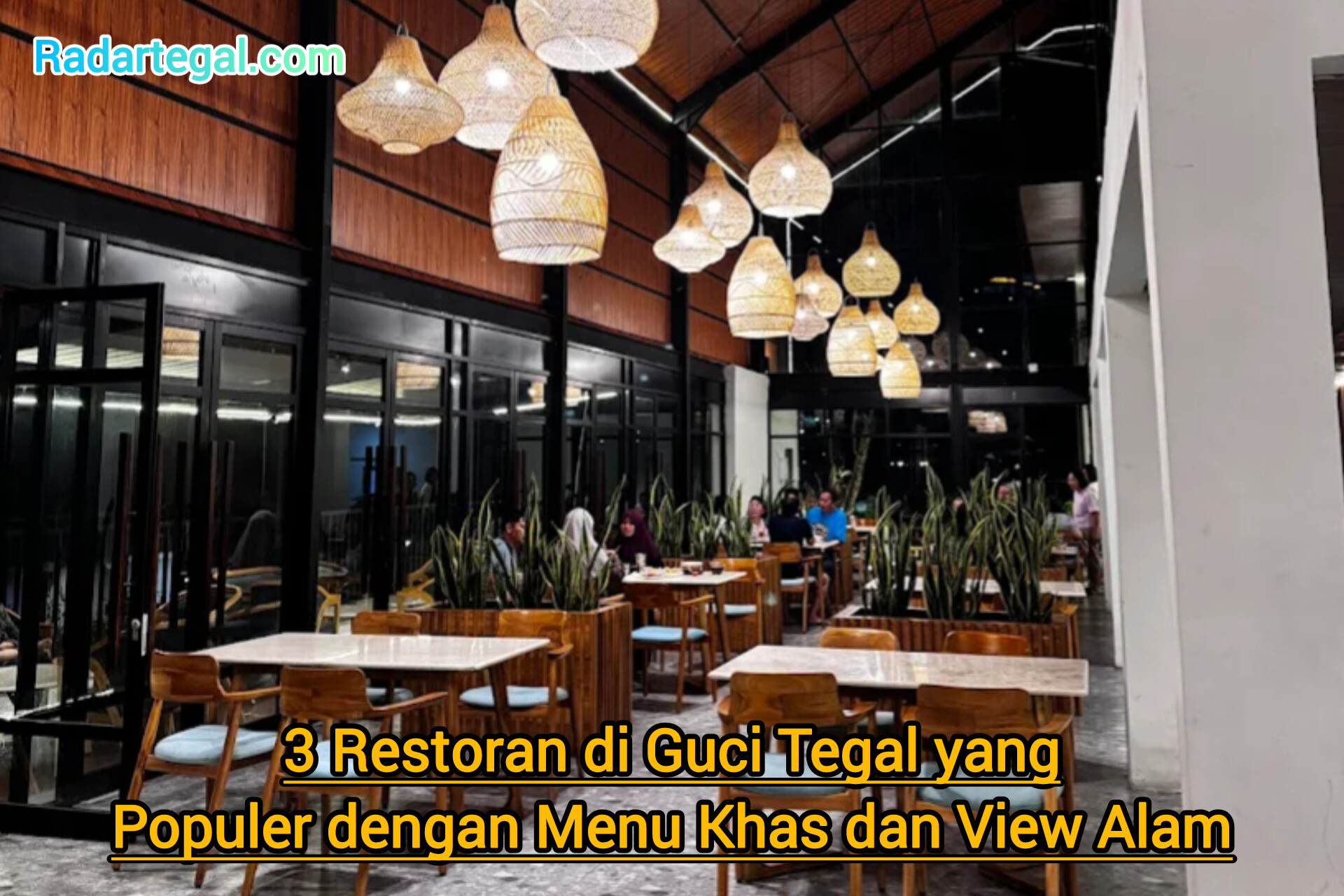 3 Restoran di Guci Tegal yang Populer dengan Menu Khas dan View Alam