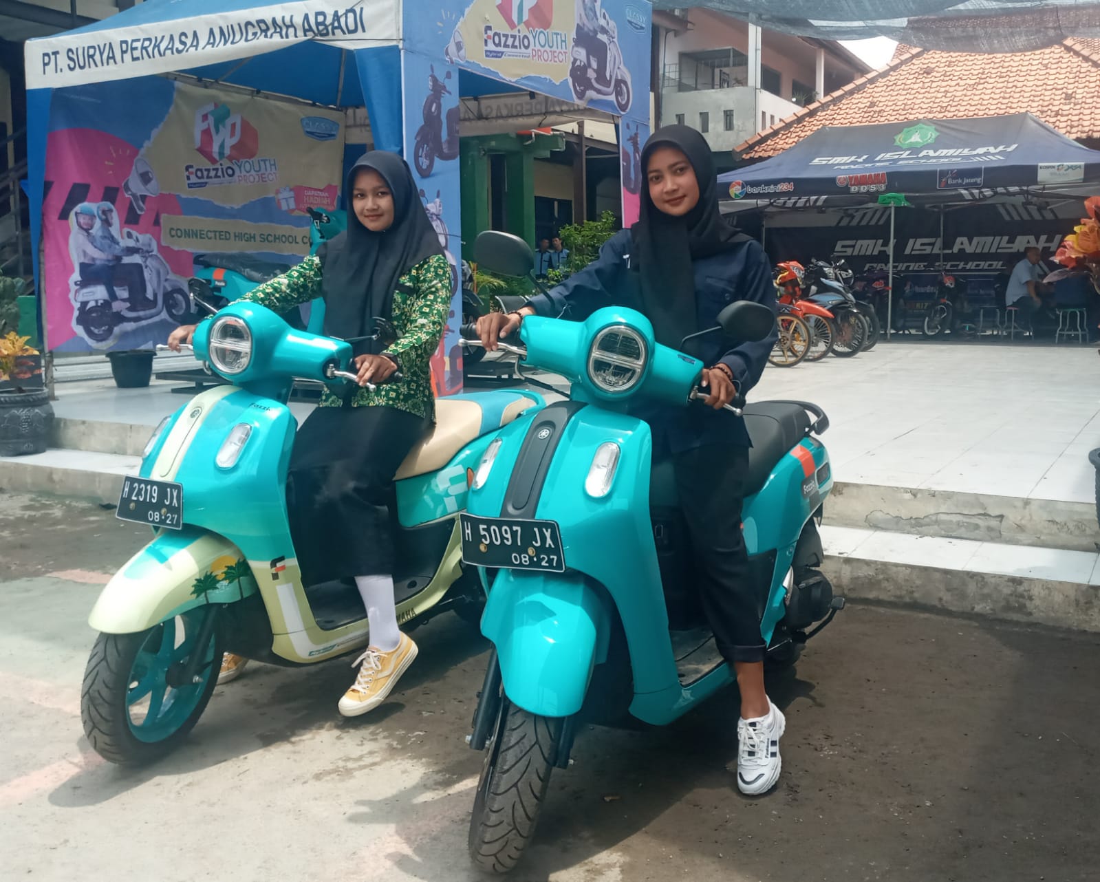 Keseruan Fazzio Youth Project Sambangi SMK Islamiyah Adiwerna  