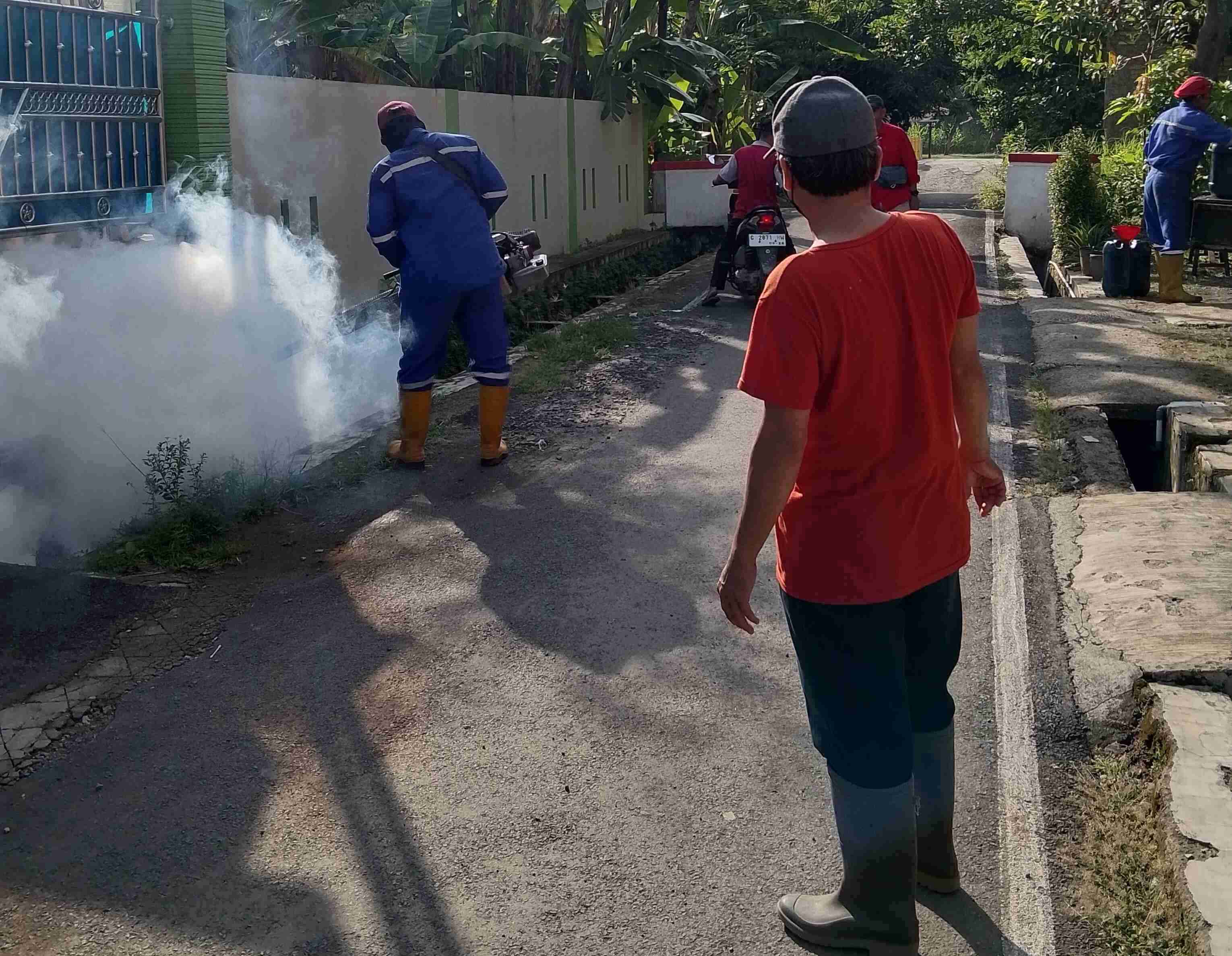 Cegah Penyebaran Penyakit DBD, Pemdes Ampelgading Pemalang Lakukan Ini