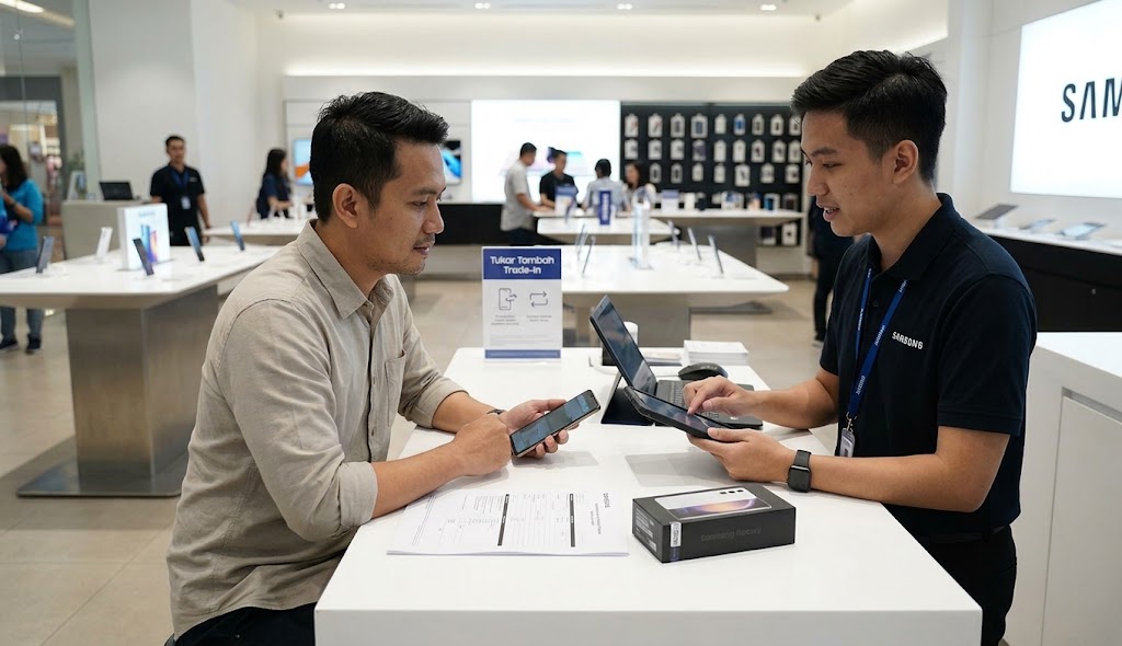 Mau Upgrade HP Samsung? Begini Cara Tukar Tambah di Samsung Store