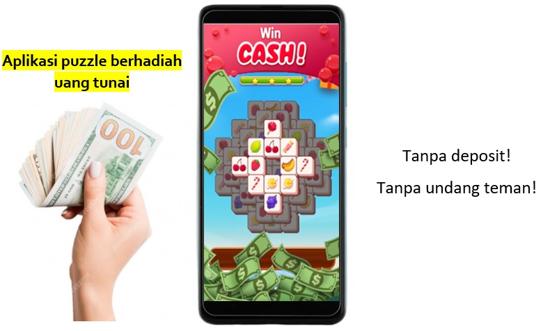 DANA Rp100 Ribu dari Aplikasi Puzzle Penghasil Uang Tile Win Cash, Mainkan Sekarang!
