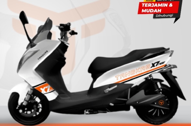 Rahasia Motor Listrik Tangkas X7 New yang Dijajal Wapres Gibran