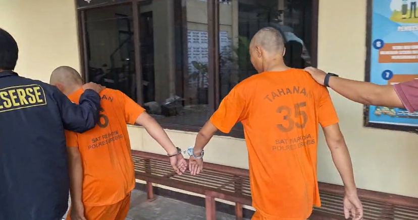 Diduga Palak Supir Pikap yang Masuk Pabrik, Dua Oknum Anggota Ormas di Brebes Diamankan