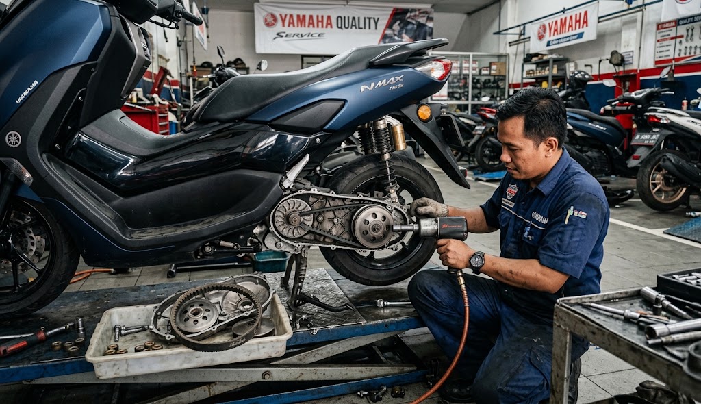 CVT Motor Matic 150 cc Gredek? Kenali 6 Penyebab dan Cara Mengatasinya