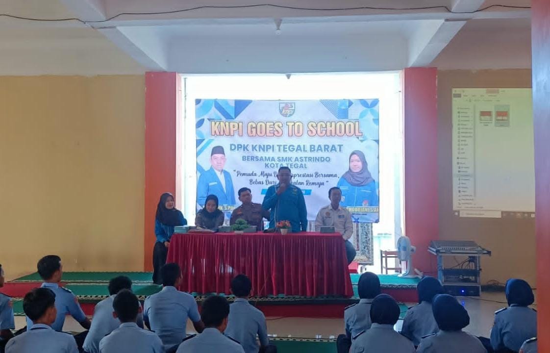 Blusukan ke Sekolah di Tegal, KNPI Minta Pelajar Jauhi Narkoba dan Kenakalan Remaja