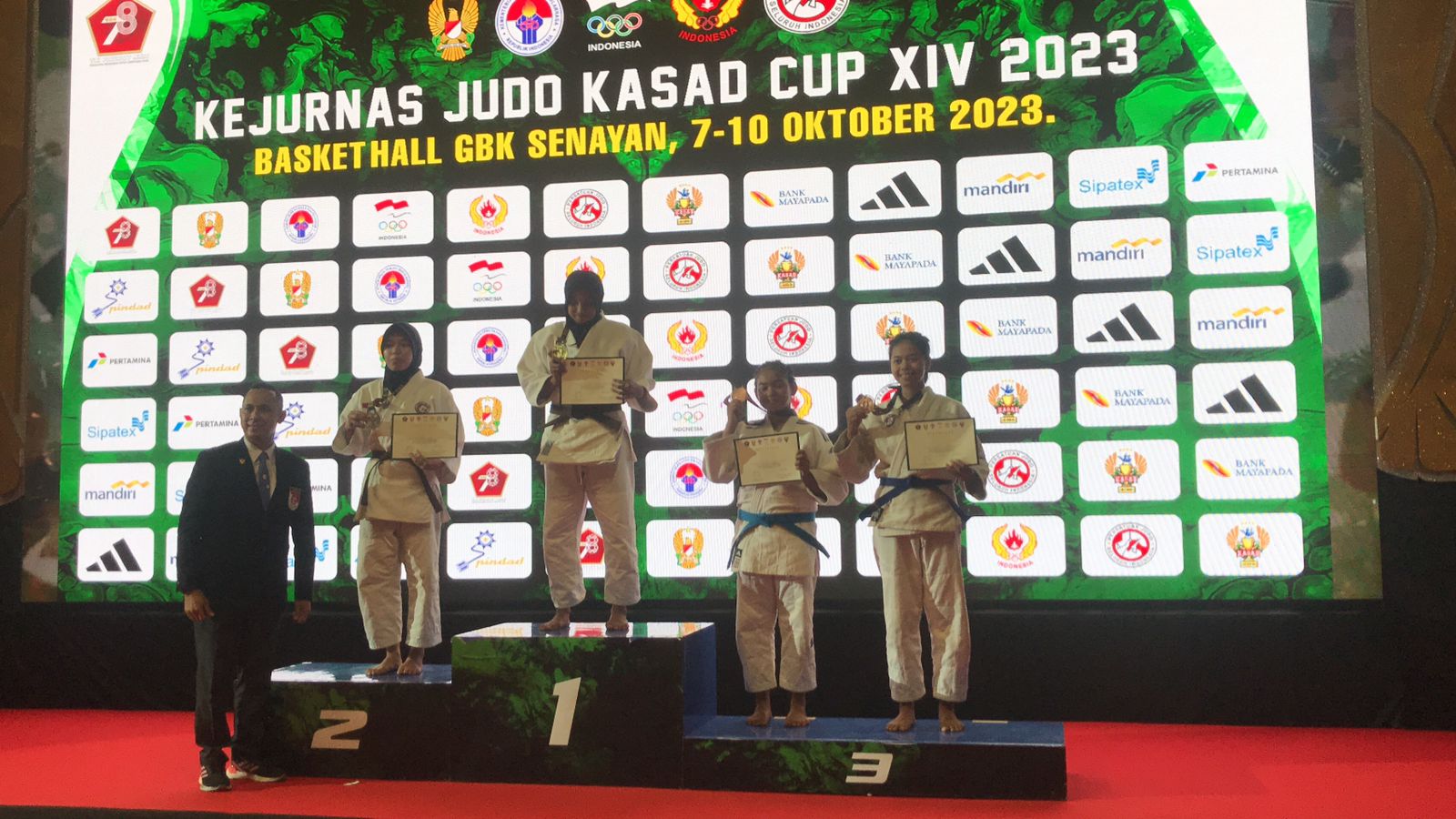 Hebat! Medali Perunggu Berhasil Diraih Atlet Judo Kabupaten Tegal di Kejurnas  