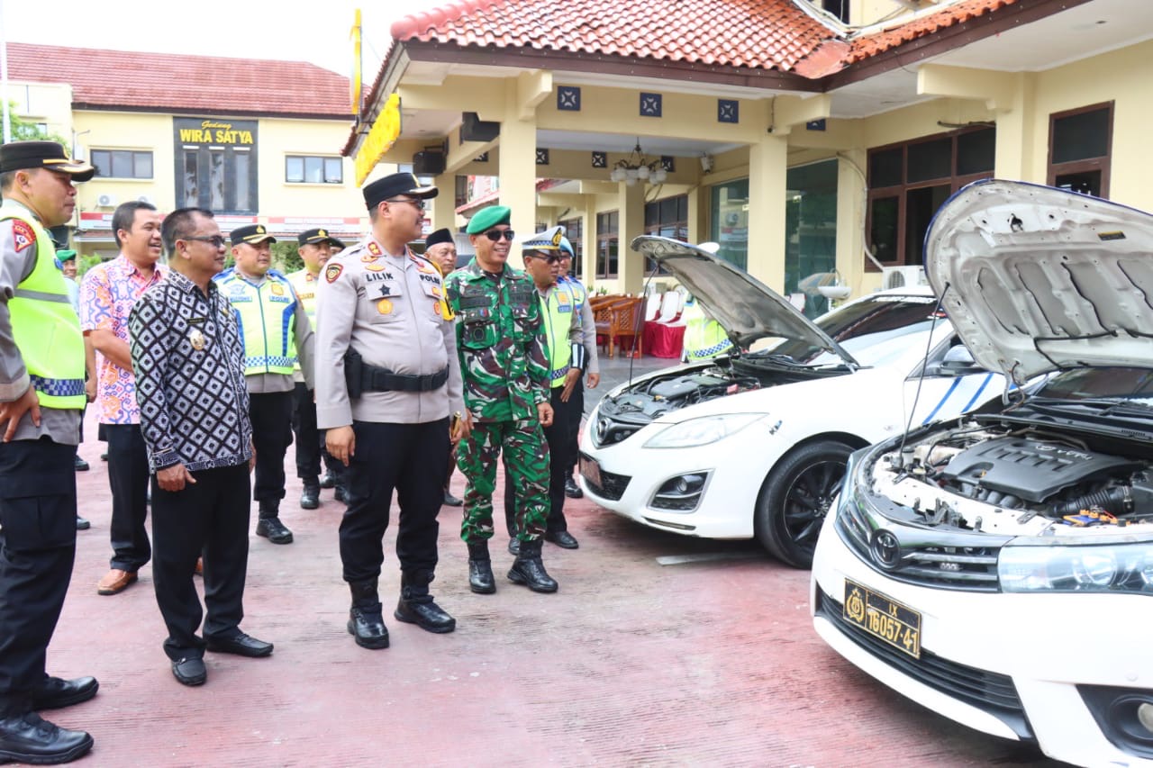 Operasi Lilin Candi 2025 Polres Brebes: Kerahkan 310 Personel, Siagakan 16 Pos Pengamanan 