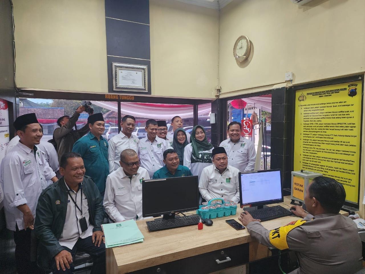 Geram Karena Diduga Sebar Hoax, DPC PKB Kabupaten Tegal Laporkan Lukman Edy ke Polres  