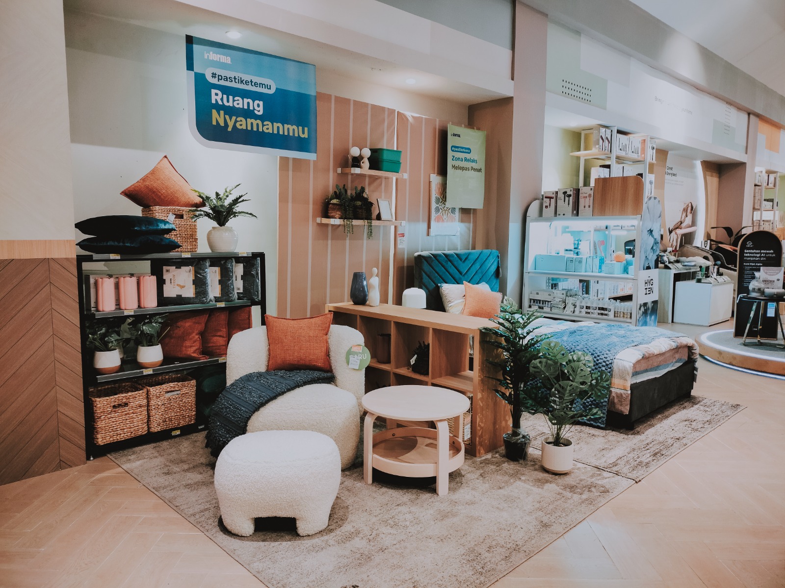 Hadirkan Zona Relaks di Rumah bersama INFORMA #pastiketemu Ruang Nyamanmu