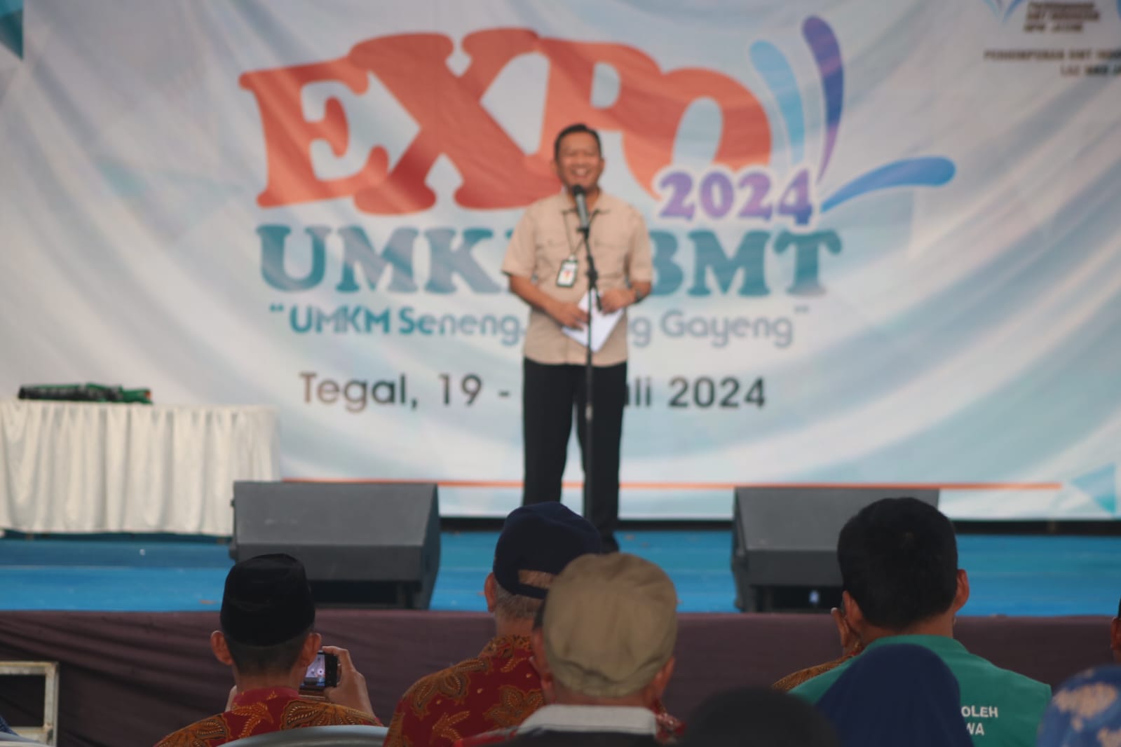 Buka Expo UMKM BMT di Tegal, Sekda Bilang Begini