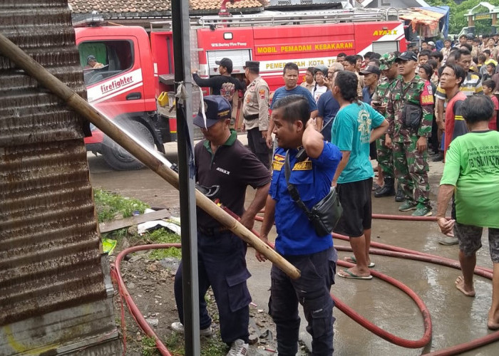 2 Rumah di Desa Pekiringan Tegal Kebakaran, Polisi Selidiki Penyebabnya