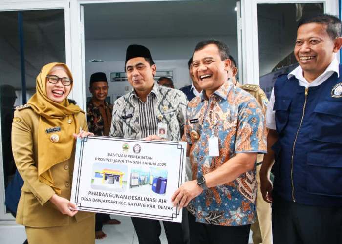 Pemprov Jateng Perluas Program Desalinasi, 4 Titik Baru Diresmikan 