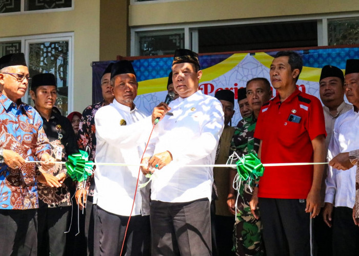 Peringati Maulid Nabi, SMPN 1 Pagerbarang Kabupaten Tegal Sekaligus Resmikan Musala 