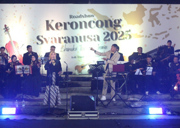 Personelnya Mayoritas Anak Muda, Orkes Keroncong Gita Puspita Kabupaten Tegal Tampil Memukau