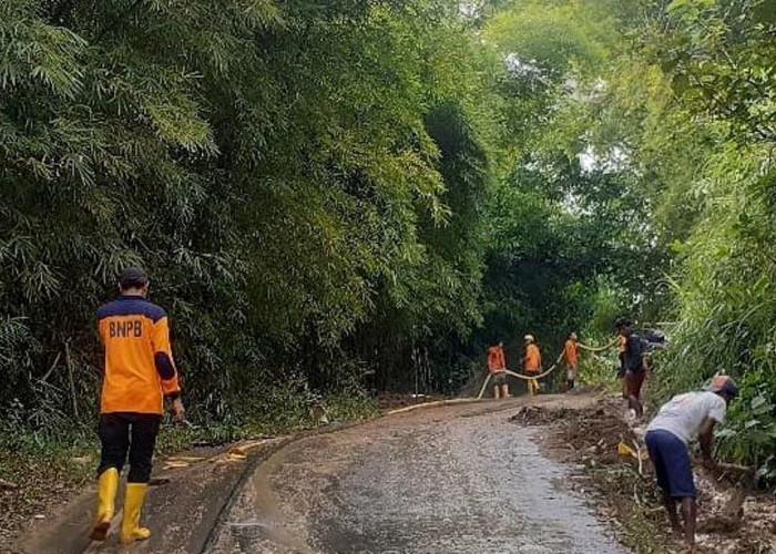 Intensitas Hujan Mulai Tinggi, Ruas Jalan Provinsi Bumiayu-Sirampog Rawan Bencana Tanah Bergerak