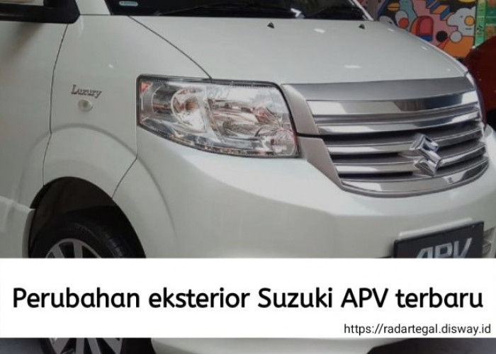 Perubahan Eksterior Suzuki APV Terbaru Ini Bikin Sedap Dipandang, Terlihat Mewah dengan Harga yang Terjangkau
