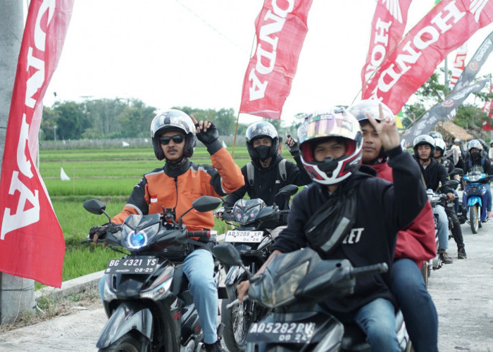 Hadiri Jambore Nasional Supra di Klaten, 1.600 Bikers Seru-seruan Hingga Adu Modifikasi