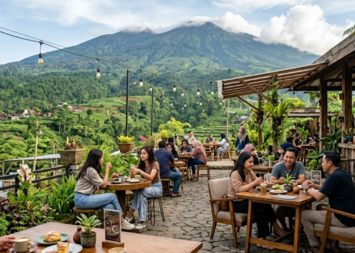 Rekomendasi Cafe Estetik Keluarga di Purwokerto View Lereng Gunung Slamet Terbaik untuk Akhir Pekan