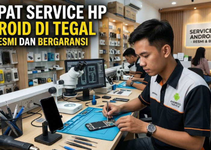 6 Tempat Service HP Android di Tegal Terbaik, Teknisinya Kompeten dan Bersertifikasi