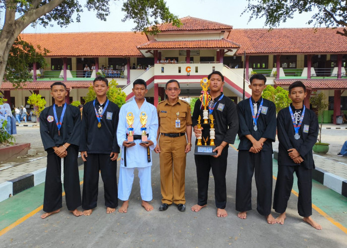MANTAP Jiwa! SMK BPD Kabupaten Tegal Borong Medali Silat di Tingkat Nasional  