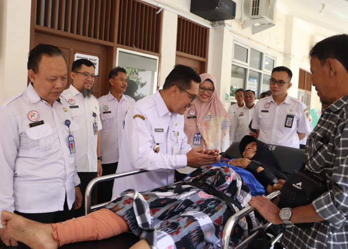 Sidak Layanan di RSUD, Pj Bupati Brebes Temukan Ini