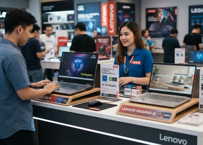 4 Laptop Lenovo RAM 12 GB Terbaik untuk Mahasiswa Teknik Informatika 2026, Kencang Buat Coding hingga AI