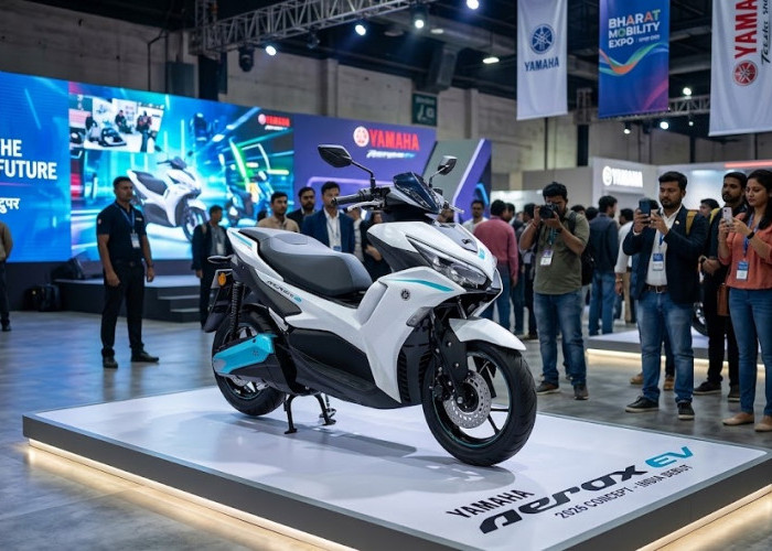Bocoran Fitur Yamaha Aerox EV 2026: Bertenaga 9,5 kW, Torsi 48 Nm dan Punya Mode Turbo