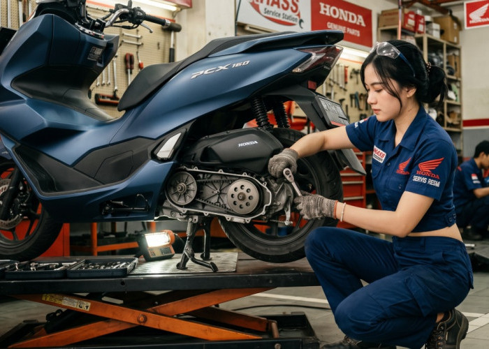 Biar Komponen Awet Tetap Primadona! Cek Estimasi Biaya Servis Honda PCX 160 Terbaru