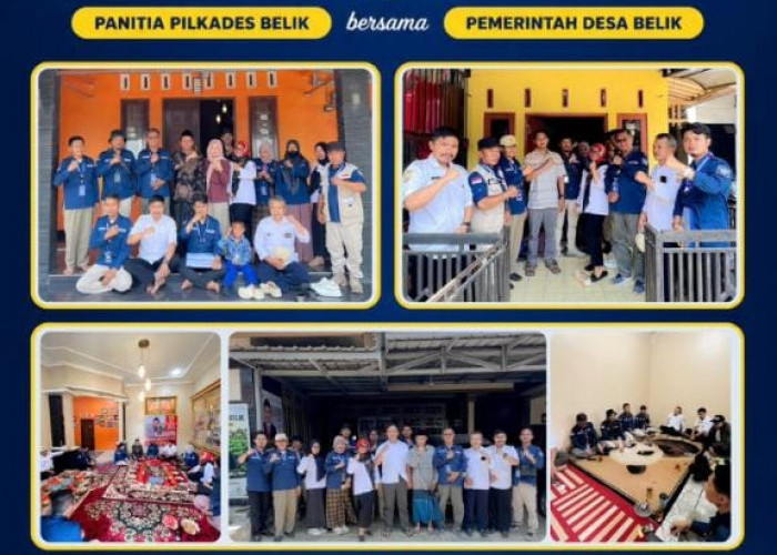 Sambangi 5 Calon Jelang Pilkades Pemalang, Kades Belik Bawa Pesan Damai dan Kerukunan