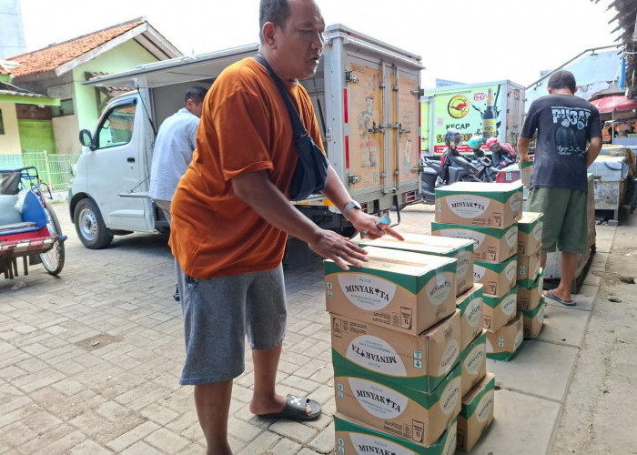 11.499 Ton Beras dan 2,2 juta Liter Minyak Goreng Bapang Dikucurkan di Tegal Raya