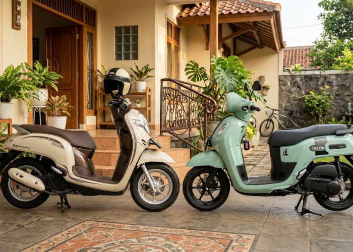 Perbandingan Honda Scoopy vs Yamaha Fazzio 2026, Mana yang Lebih Cocok untuk Anak Muda?