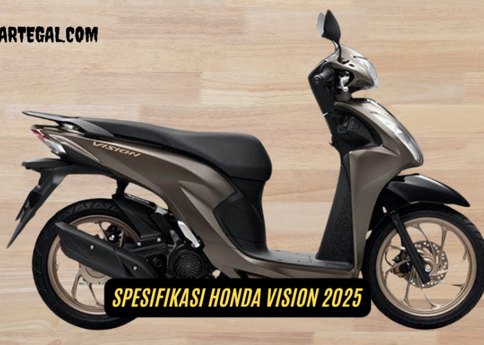 Desain Lebih Modern, Ini Spesifikasi Motor Honda Vision 2025 Terbaru