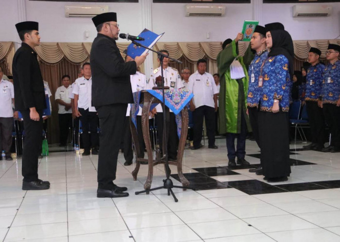 Wali Kota Tegal Lantik 232 PNS Formasi 2024 Sekaligus Serahkan SK Pengangkatan hingga Pensiun