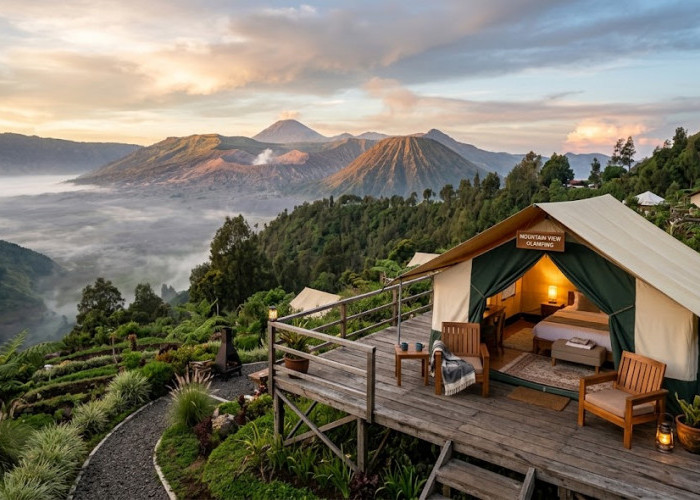 12 Lokasi Glamping dengan View Terindah di Jawa Tengah, Cocok untuk Healing dan Sunrise