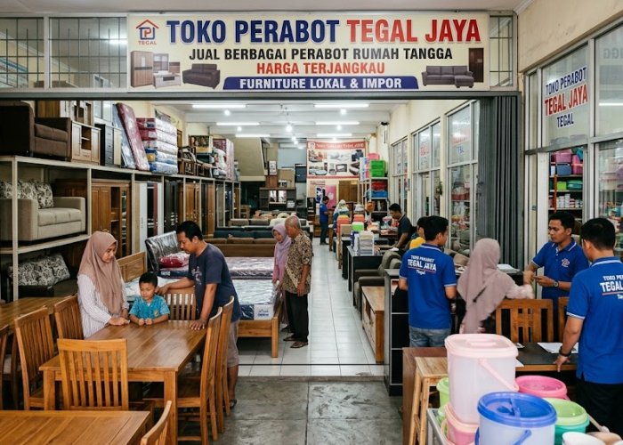 10 Toko Perabot di Kota Tegal yang Lengkap dan Berkualitas, dari Furnitur hingga Peralatan Rumah Tangga
