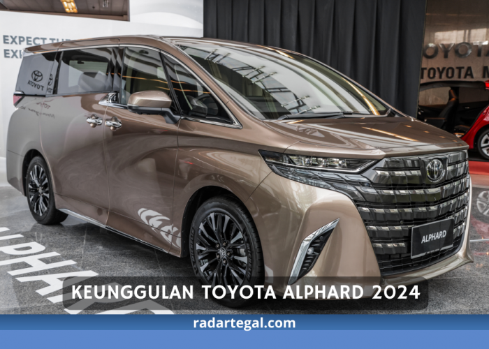 Jadi Simbol Kemewahan, Begini Keunggulan Toyota Alphard 2024 Bikin yang Lain Minggir