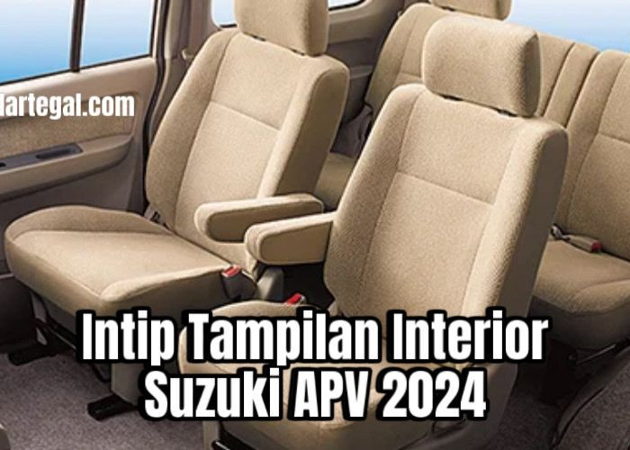Revolusi Total, Ini Penampakan Interior Suzuki APV 2024 yang Mengagumkan