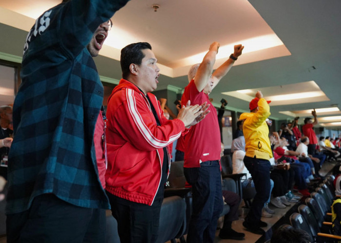 Timnas Indonesia Gilas Trukmenistan 2-0, Erick Thohir Apresiasi Pemain Jaga Tradisi Kemenangan