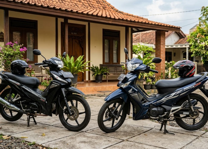 Duel Motor Bebek Legendaris Honda: Revo vs Supra X 125, Mana yang Lebih Menguntungkan untuk Cari Penghasilan?