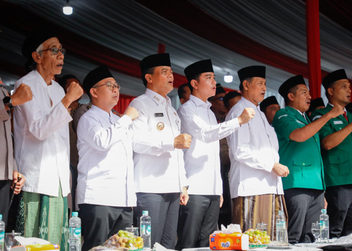 Gubernur Ahmad Luthfi Dampingi Wapres RI Gibran di Pengukuhan GP Anshor Jateng