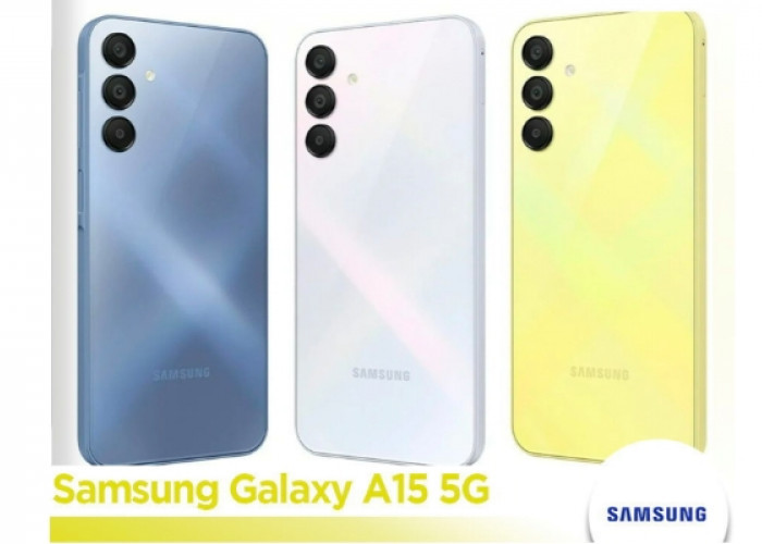 Harga di Bawah 4 Jutaan, Inilah Spesifikasi Samsung Galaxy A15 5G Terbaru Coba Rasakan Performanya