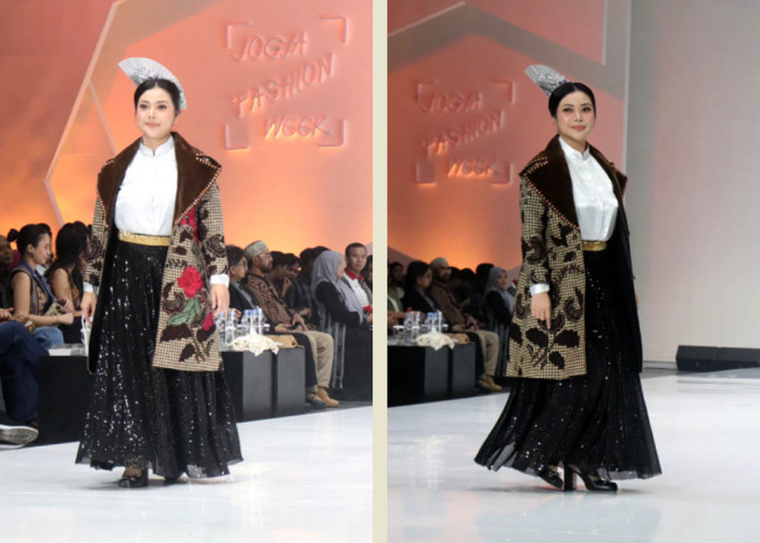 Tampil Anggun di JFW 2026, Bupati Paramitha Bawa Batik Salem Brebes Naik Kelas